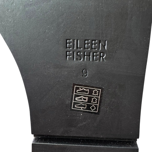 Eileen Fisher Eddy Black Patent Leather Platform Oxfords NWOT | 9 - Picture 10 of 13